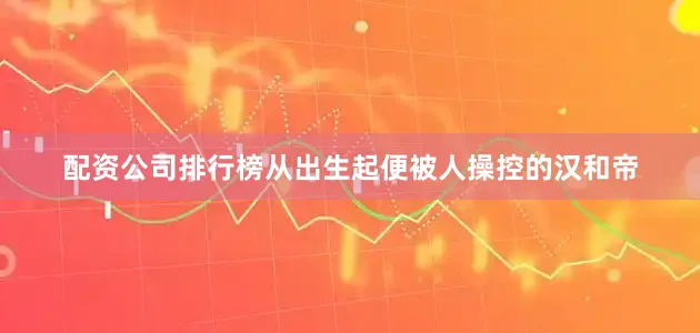 配资公司排行榜从出生起便被人操控的汉和帝